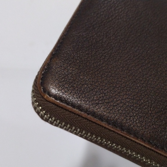 Furla Brown Leather Babylon Zip-Around Long Wallet – Luxury Women’s Wallet - Picture 13 of 17
